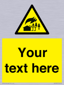 Custom Warning: Large scale fire zone